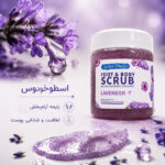 اسکراب پا و بدن Active Plus مدل Lavender - تصویر 2